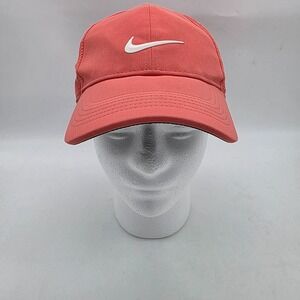Nike Heritage86 Women's Golf Cap Women's Adjustable Hat Coral Performance Fit